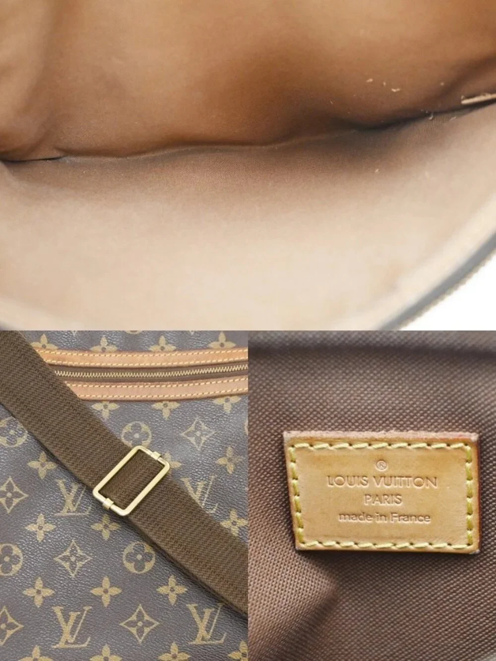 LOUIS VUITTON Pochette Bosphore Shoulder Bag Monogram Leather BN M40044 85KD460
